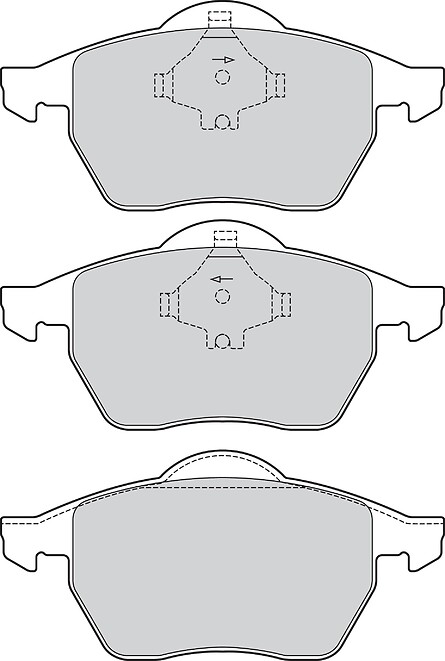 BRAKE PADS AUDI A4 VW PASSAT FR